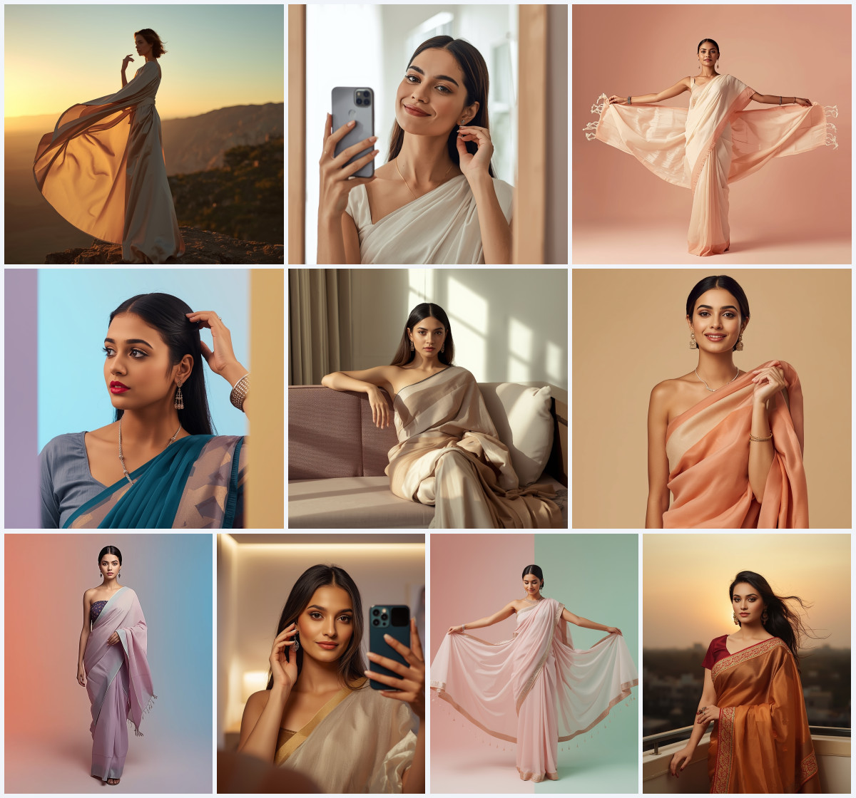 10+ AI Prompts for Women to Create Stunning Saree Photos That Instantly Look Premium and Viral on Instagram
