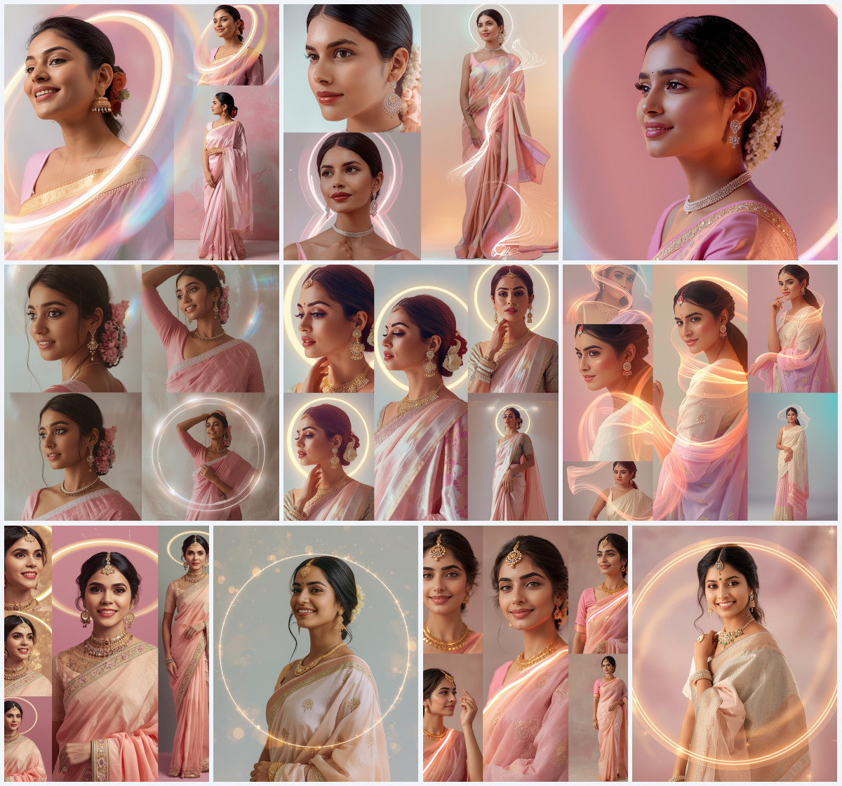 10+ Saree AI Prompts for Festival to Create Bright Ethnic Photos with Traditional and Colorful Style