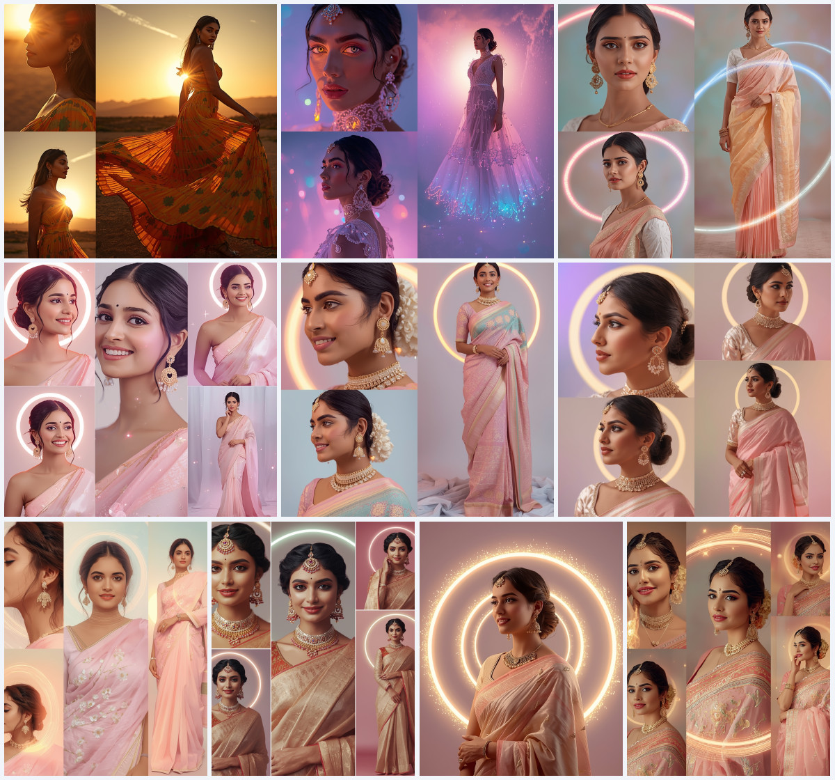 10+ Saree AI Prompts for Instagram Reels to Create Viral Ethnic Fashion Content with Trending Style