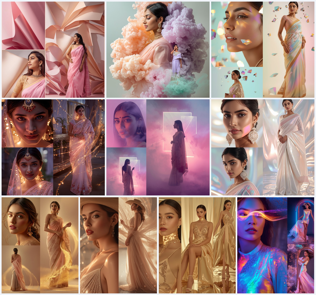 10+ Saree Fashion AI Prompts to Create Trendy Ethnic Outfit Photos with Premium Influencer Look