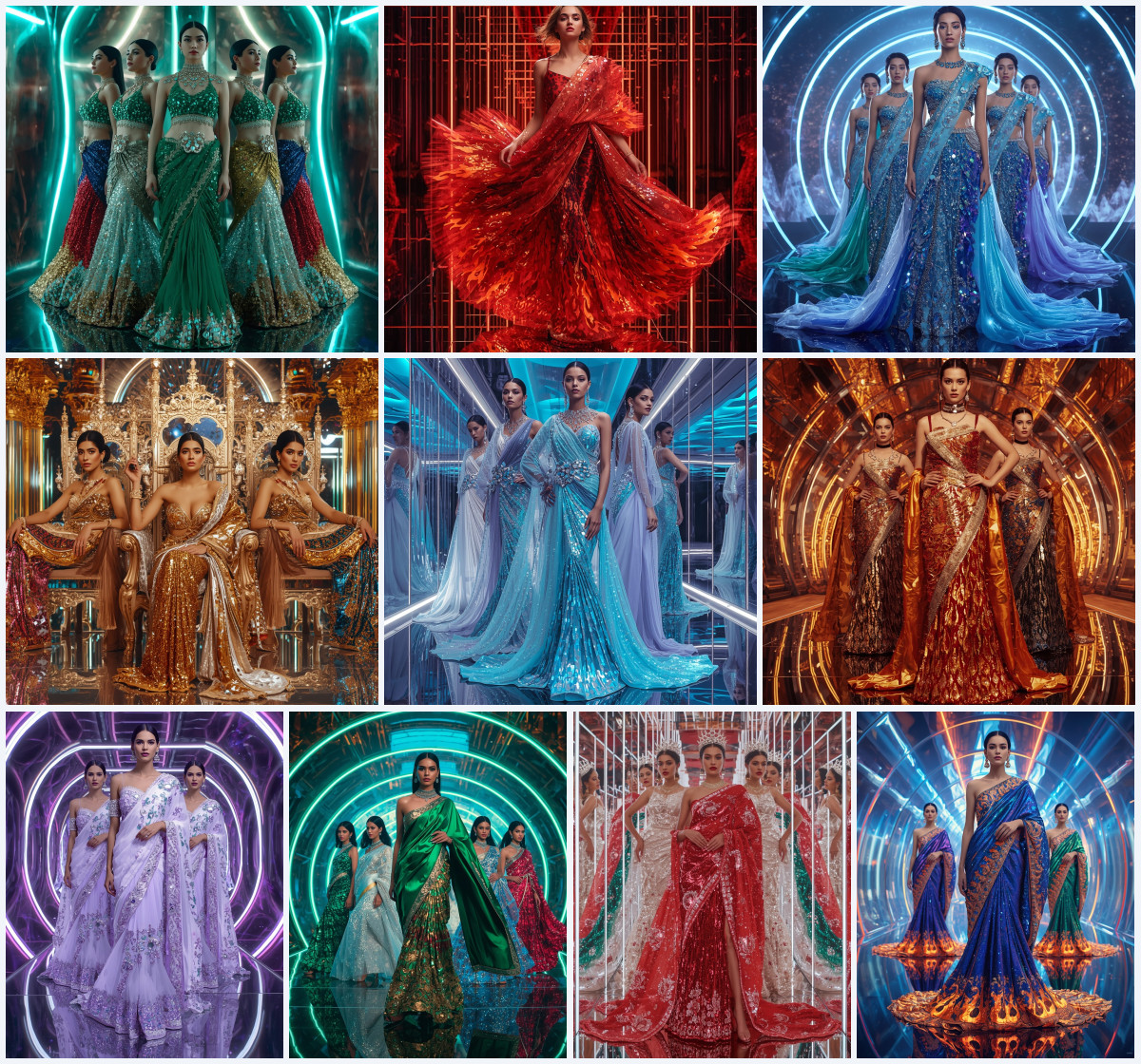10+ Ultra-Realistic Saree AI Prompts to Generate Crystal Clear Photos for Girls using Gemini, Grok, and ChatGPT
