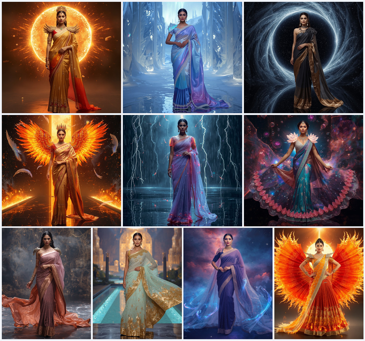 Best 10 Saree AI Prompts for Serene Lakeside Morning Portraits - Main Thumbnail