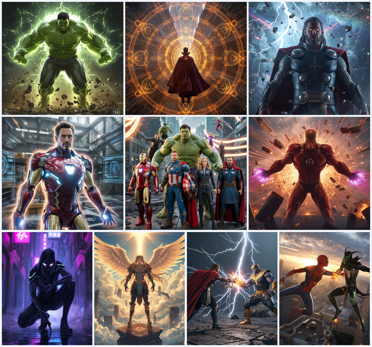 10 Insane Marvel Superhero Prompts That Look Exactly Like Real Movie Shots