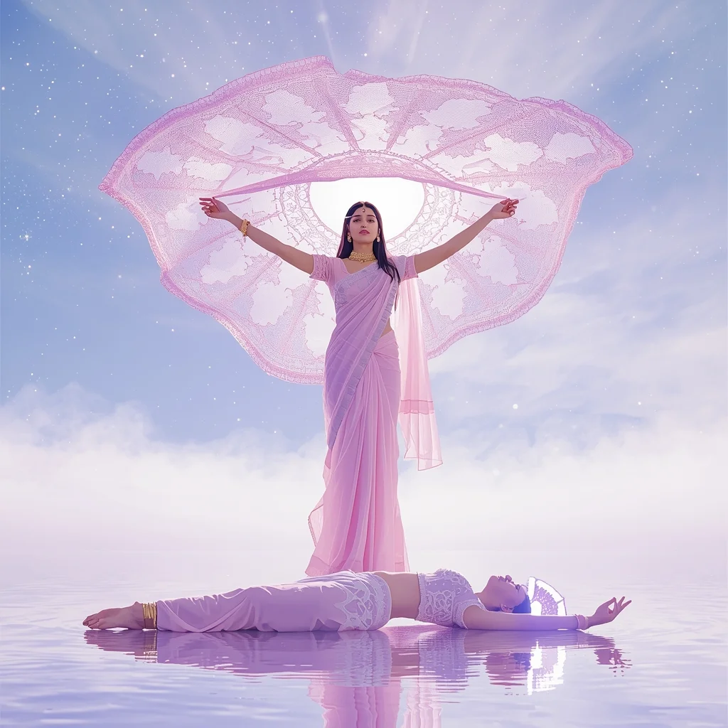 Festival Fancy Saree Graphene-Aerogel Anti-Gravity Lace | Best Prompt For Ai Image Generator Free